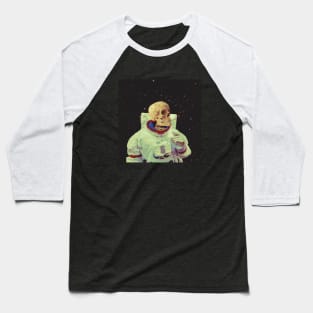 Smoke Break - Retro Space Baseball T-Shirt